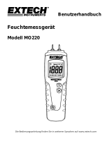 Extech Instruments MO220 Benutzerhandbuch