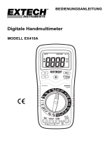Extech Instruments EX410A Benutzerhandbuch