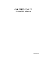 Fagor CNC 8040TCO Benutzerhandbuch