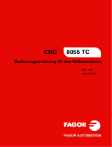 Fagor CNC 8055 for lathes Bedienungsanleitung