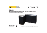 Roberts R-Line S1 Multi-room Stereo Speaker Benutzerhandbuch