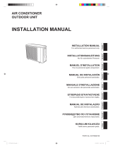 Fujitsu AOHG24LALA Installationsanleitung