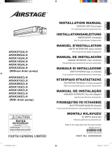 Fujitsu ARXK04GCLH Installationsanleitung