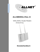 Allnet ALL500VDSL2 Rev. B Bedienungsanleitung