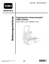Toro Greensmaster 3360 eTriFlex Traction Unit Benutzerhandbuch
