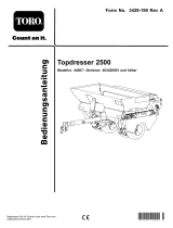 Toro Topdresser 2500 Benutzerhandbuch