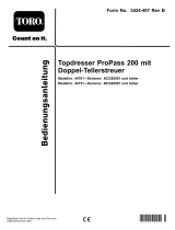 Toro ProPass 200 Top Dresser Benutzerhandbuch