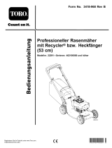 Toro 53cm Heavy-Duty Recycler/Rear Bagger Lawn Mower Benutzerhandbuch