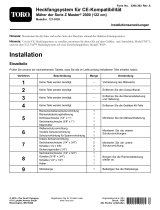 Toro CE Bagger Compliance Kit, 48in Z Master 2000 Series Mower Installationsanleitung