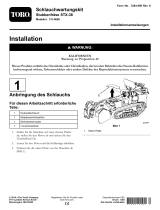 Toro Hose Service Kit, STX-38 Stump Grinder Installationsanleitung