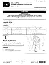 Toro Deluxe Seat Kit, Zero-Turn-Radius Riding Mower Installationsanleitung