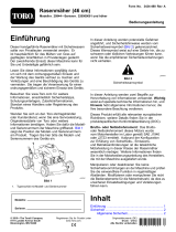 Toro 46cm Lawn Mower Benutzerhandbuch