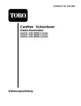 Toro Battery Mower, Swiss Benutzerhandbuch