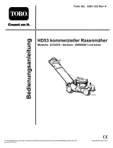 Toro HD53 Lawn Mower Benutzerhandbuch
