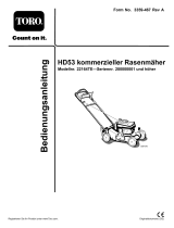 Toro HD53 Lawn Mower Benutzerhandbuch