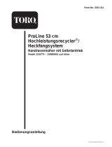 Toro 53cm Heavy-Duty Recycler/Rear Bagger Lawnmower Benutzerhandbuch