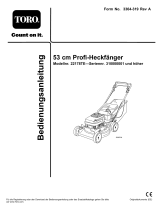 Toro 53cm Heavy-Duty Rear Bagger Lawn Mower Benutzerhandbuch
