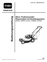 Toro 66cm Heavy-Duty Rear Bagger Lawn Mower Benutzerhandbuch