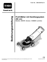 Toro 66cm Heavy-Duty Rear Bagger Lawn Mower Benutzerhandbuch
