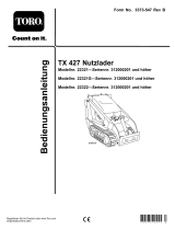Toro TX 427 Wide Track Compact Utility Loader Benutzerhandbuch