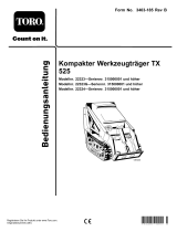 Toro TX 525 Wide Track Compact Tool Carrier Benutzerhandbuch