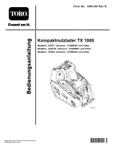 Toro TX 1000 Compact Utility Loader Benutzerhandbuch