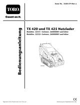 Toro TX 420 Compact Utility Loader Benutzerhandbuch