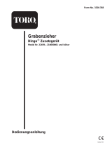 Toro Trencher Head, Dingo Compact Utility Loader Benutzerhandbuch