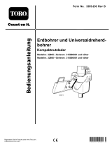 Toro Universal Swivel Auger Head, Compact Tool Carrier Benutzerhandbuch