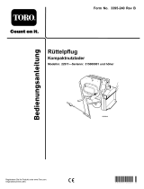 Toro Vibratory Plow, Compact Tool Carrier Benutzerhandbuch