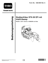Toro STX-38 Stump Grinder Benutzerhandbuch