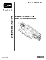 Toro 2226 Directional Drill Benutzerhandbuch