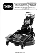 Toro Mid-Size Proline Gear Traction Unit, 12 hp Benutzerhandbuch