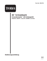 Toro 112cm Side Discharge Mower, Groundsmaster 120 Benutzerhandbuch