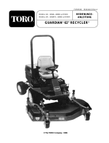 Toro 62" Guardian Recycler Mower Bedienungsanleitung