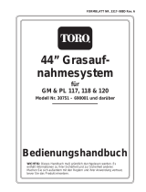 Toro 6 Bushel Bag Kit, 44" Mower Benutzerhandbuch