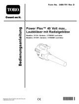 Toro PowerPlex 40V MAX Axial Blower Benutzerhandbuch