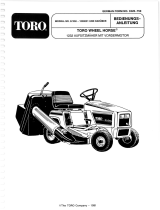 Toro 12-32 Lawn Tractor Benutzerhandbuch