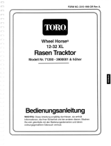 Toro 12-32XL Lawn Tractor Benutzerhandbuch