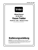 Toro 13-32XL Lawn Tractor Benutzerhandbuch