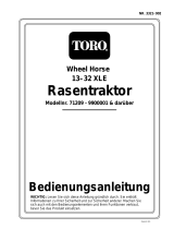 Toro 13-32XLE Lawn Tractor Benutzerhandbuch