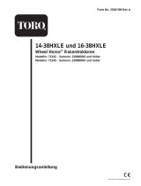Toro 16-38HXLE Lawn Tractor Benutzerhandbuch