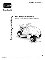 Toro XLS 420T Lawn Tractor Benutzerhandbuch