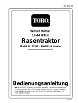 Toro 17-44HXLE Lawn Tractor Benutzerhandbuch