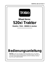 Toro 520xi Garden Tractor Benutzerhandbuch