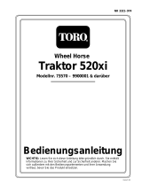 Toro 520xi Garden Tractor Benutzerhandbuch
