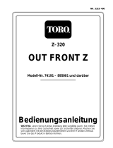 Toro Z320 Z Master, With 122cm Mower and Bagger Benutzerhandbuch