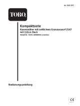 Toro Z147 Z Master, With 44" SFS Side Discharge Mower Benutzerhandbuch