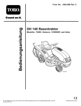 Toro DH 140 Lawn Tractor Benutzerhandbuch