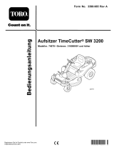 Toro TimeCutter SW 3200 Benutzerhandbuch